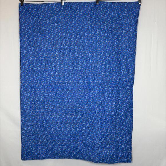 Baby Boy European Swedish Inspired Rocking Horse Nursery Quilt - Picture 5 of 6